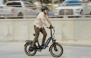 Folding electric bike
