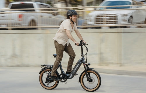Folding electric bike