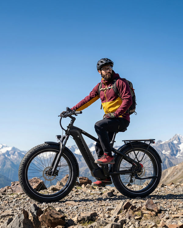 Fat tyre electric bike