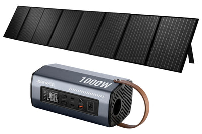 Inverter + Foldable Solar Panels